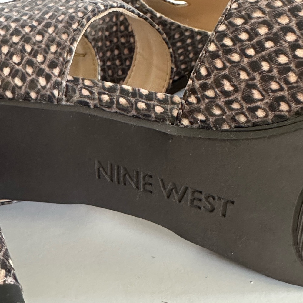 NINE WEST Brown Women's Heels - Picture 7 of 8